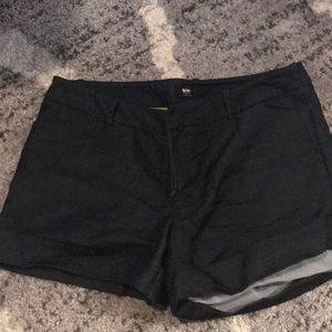 Dark blue dress shorts